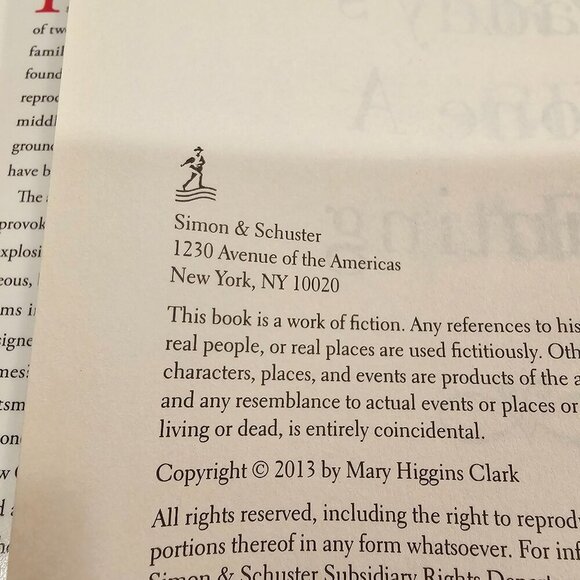 Daddys Gone A Hunting Hardcover Novel By Mary Higgins Clark - Picture 4 of 12